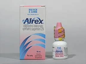 Alrex Ophthalmic (Eye): Uses, Side Effects, Interactions  .
